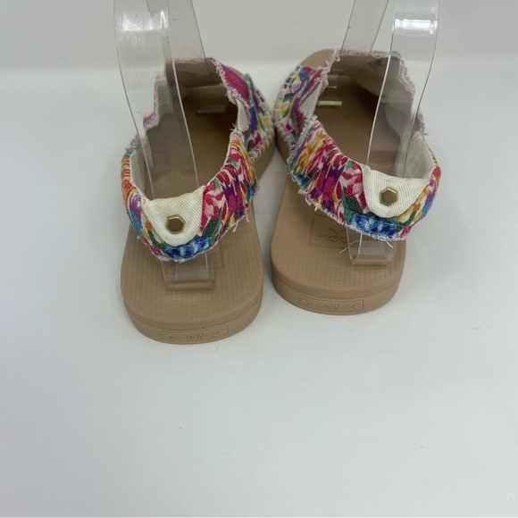Reef Escape Sling Print Shoes Womens 7.5 Floral Print - Picture 3 of 7